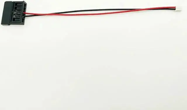 Alt view image 6 of 6 - Computer Cables Mini 2Pin to SATA Power Cable Sleeved Cable PC SATA Power Connector SATA Power Adapter Cables 22AWG 15cm