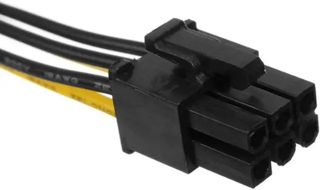 Alt view image 3 of 6 - Marsnaska SATA Power Cable 15 Pin To 6 Pin PCI EXPRESS PCI-E Sata Graphics Converter Adapter Video Card Power Cable cord