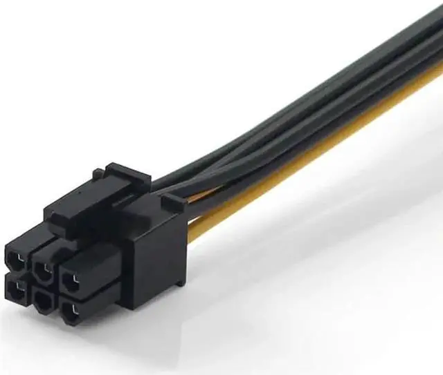 Alt view image 2 of 6 - 20CM SATA Mining Riser Power Cable Serial ATA 15pin to 6 Pin PCI-E PCIE Express Graphics Converter Adapter Cables