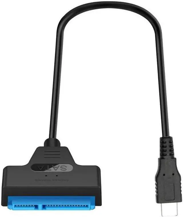 Alt view image 5 of 6 - USB 3.1 Type C SATA Cable Converter Male to 2.5'' HDD SSD Drive Wire Adapter Wired Convert USB3.1 SATA3 22Pin Cable for Computer