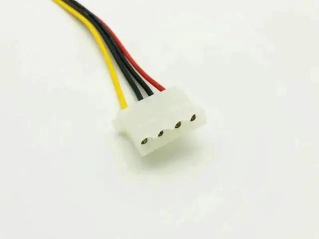 Alt view image 6 of 6 - 5PCS 20cm SATA 15Pin to 4Pin Power Cable Serial ATA 15pin Male to Molex IDE 4pin Female Power Supply Cable for BTC Miner Mining
