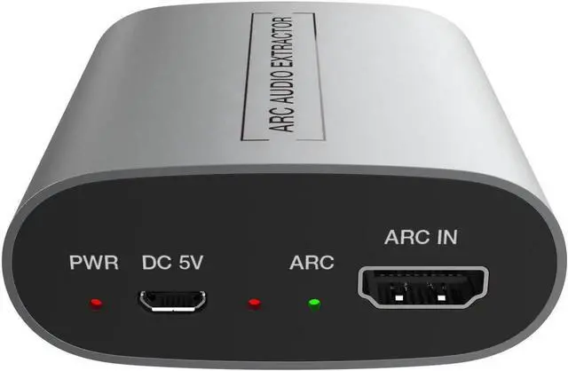 Alt view image 2 of 6 - MB07 HDMI-ARC KVM 1input(HDMI)-2output(StereoAUDIORCA AUDIO) adapter extractor converter PCM2.0 audio extractor converter CEC