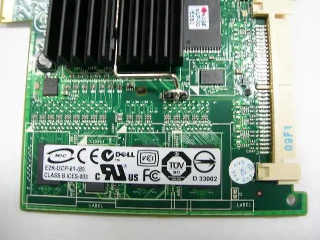 Alt view image 2 of 4 - Aomoproing PERC 6I RAID5/6 SAS RAID CONTROLLER PCI-E Card T774H Card for Poweredge