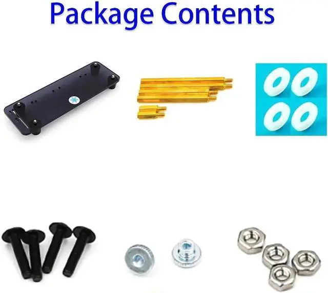 Alt view image 6 of 6 - DIY ATX Case Graphics Cards Stand PCI E External Built in Kickstand Mounting Bracket for PCIE x1 x4 x16 Riser Cable R L Version