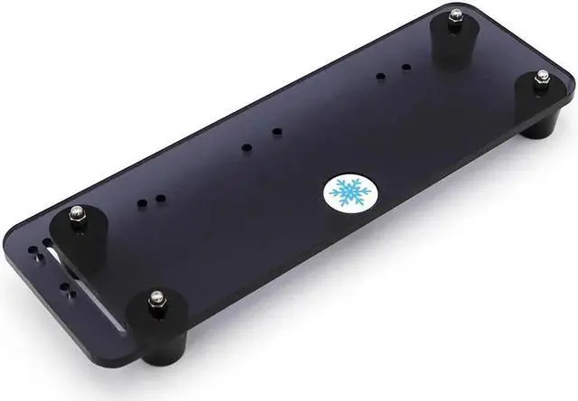 Alt view image 5 of 6 - DIY ATX Case Graphics Cards Stand PCI E External Built in Kickstand Mounting Bracket for PCIE x1 x4 x16 Riser Cable R L Version