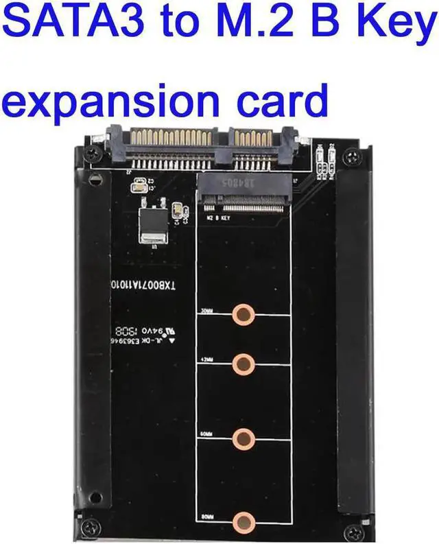 Main image of NGFF ( M2 ) SSD to 3.0" SATA Adapter M.2 NGFF SSD to SATA3 Convert Card B Key Connector For WINXP/2000/VISTA