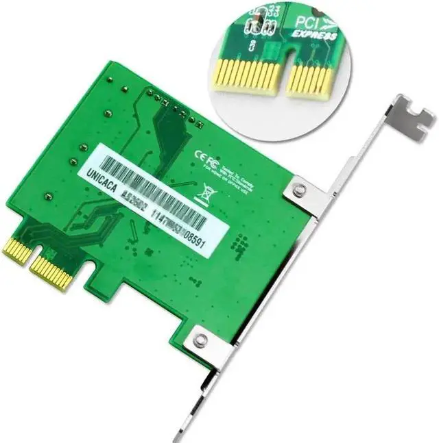 Alt view image 3 of 6 - Aomoproing 2 Port SATA3.0 PCI-e Controller Card PCI Express to Internal SATA 6Gb Multiplier