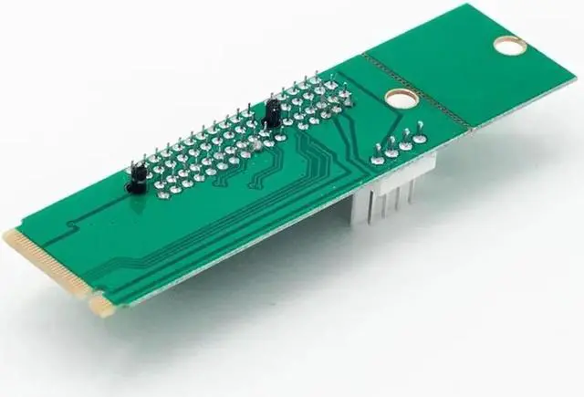 Alt view image 3 of 6 - NGFF M2 M.2 to PCI E 4x 1x Slot Riser Card Adapter Male To Female PCIE Multiplier For BTC Miner Mining Machine