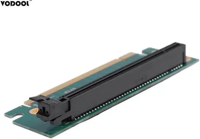 Alt view image 6 of 6 - PCI-E PCI Express 16X 90 Degree Adapter Riser Card For 2U Computer Case Chassis PC Converter Expansion Card Components