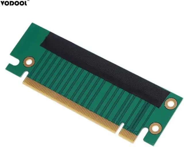 Alt view image 5 of 6 - PCI-E PCI Express 16X 90 Degree Adapter Riser Card For 2U Computer Case Chassis PC Converter Expansion Card Components