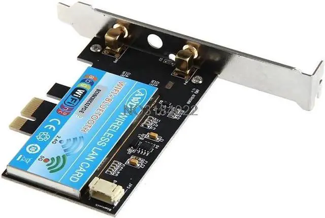 Alt view image 3 of 6 - BT4.0 BCM94360CS2 PCI-E 867Mbps 802.11AC Dual Band Wifi PCI-Express Adapter Card