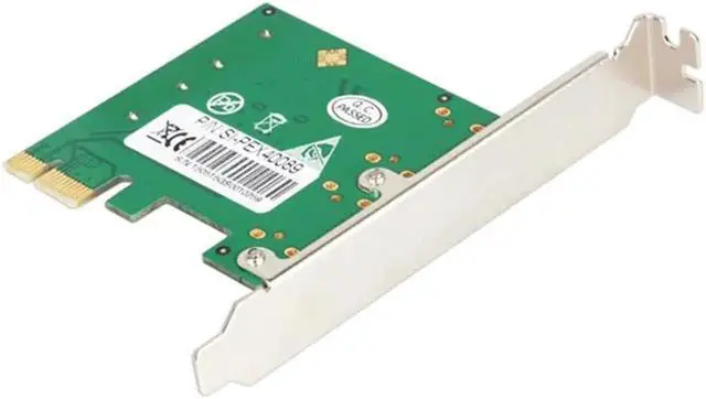 Alt view image 2 of 6 - Aomoproing 2 Port SATA 6Gbps PCI Express Controller Card RAID 0 RAID1 + PCI-e to SATA 3.0 Port Multiplier Low Profile Bracket