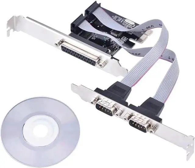 Alt view image 3 of 6 - PCI-E To 2 Serial Ports 9 Pins COM Interface IPC Expansion Card For Desktop PC Fit 2.5Gb/s PCI Express 1.0 A Standard
