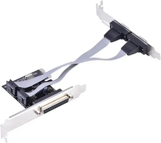 Alt view image 4 of 6 - PCI-E To 2 Serial Ports 9 Pins COM Interface IPC Expansion Card For Desktop PC Fit 2.5Gb/s PCI Express 1.0 A Standard