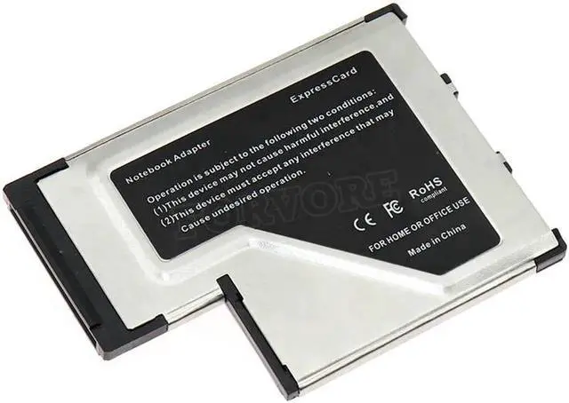 Alt view image 2 of 4 - USB Expresscard expansion Card 3 port USB 3.0 Expresscard 34 54 mm expansion Card expresscard to USB adapter USB express Card co