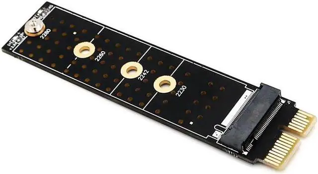 Main image of PCIE to M2 Adapter NVMe SSD M2 PCIE X1 Raiser PCI-E PCI Express M Key Connector Supports 2230 2242 2260 2280 M.2 SSD Full Speed
