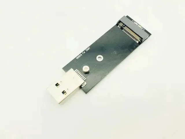 Alt view image 6 of 6 - M2 SSD Case M.2 to USB 3.0 SSD Enclosure Solid State Drive External Case Adapter UASP Super Speed 6Gb for 2230 2242 M.2 NGFF SSD