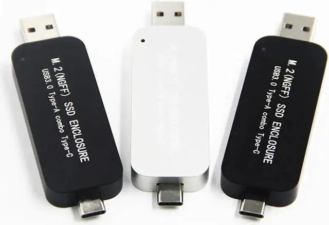 Main image of M.2 SSD/Harddisk/HDD Enclosure USB 3.0 Type C Hard Disk Enclosure External Hard Drive Enclosure Case for 2230 2242 SSD M2