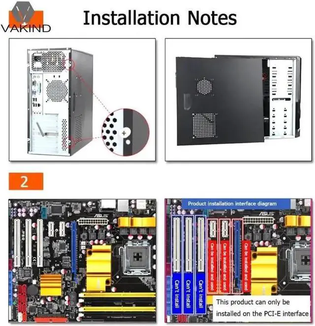 Alt view image 6 of 6 - Aomoproing 450Mbps 2.4G/5G WiFi Wireless LAN Card PCI-E X1 Network Adapter for Desktop