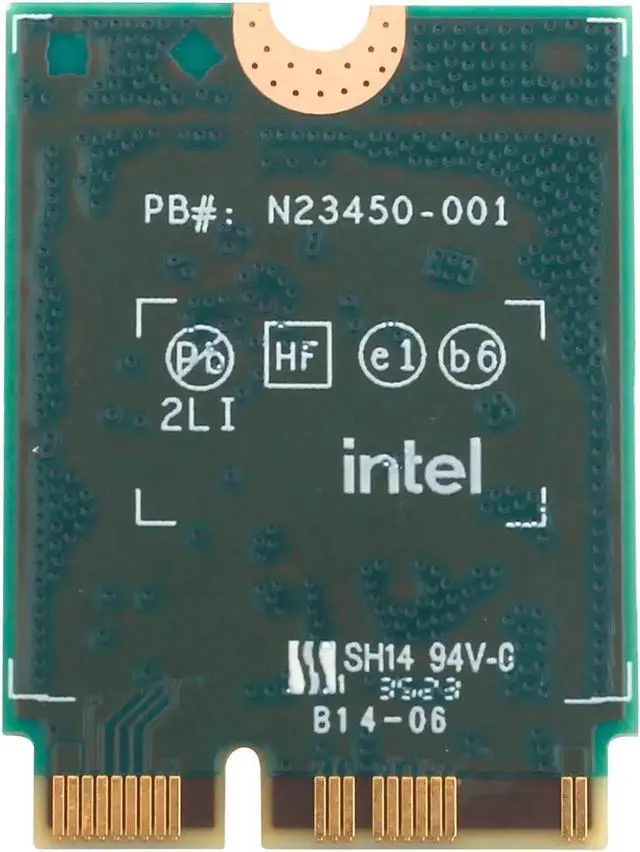 Alt view image 4 of 6 - Aomoproing New WiFi 7 Intel BE200 Wireless Wifi Card Bluetooth 5.4 Tri Band 2.4G/5G/6GHz 5.8 Gbps M.2 NGFF Network Adapter for Win10/11
