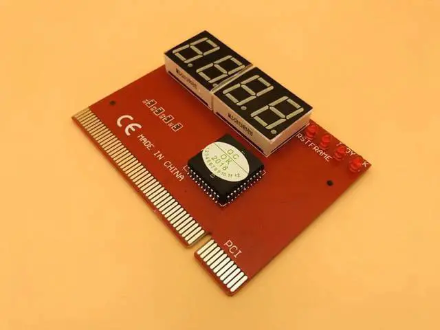 Alt view image 4 of 6 - PC Analyzer Test POST Cards Computer PCI POST Card Motherboard LED 4 Digit Diagnostic Plastic Metal High Stability Express Card