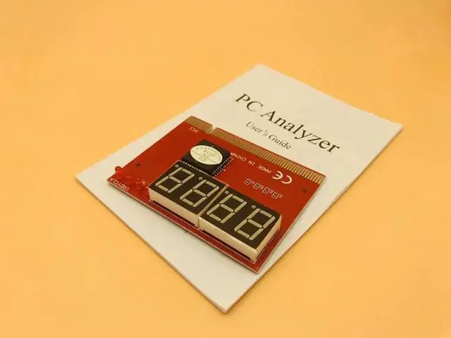 Alt view image 3 of 6 - PC Analyzer Test POST Cards Computer PCI POST Card Motherboard LED 4 Digit Diagnostic Plastic Metal High Stability Express Card