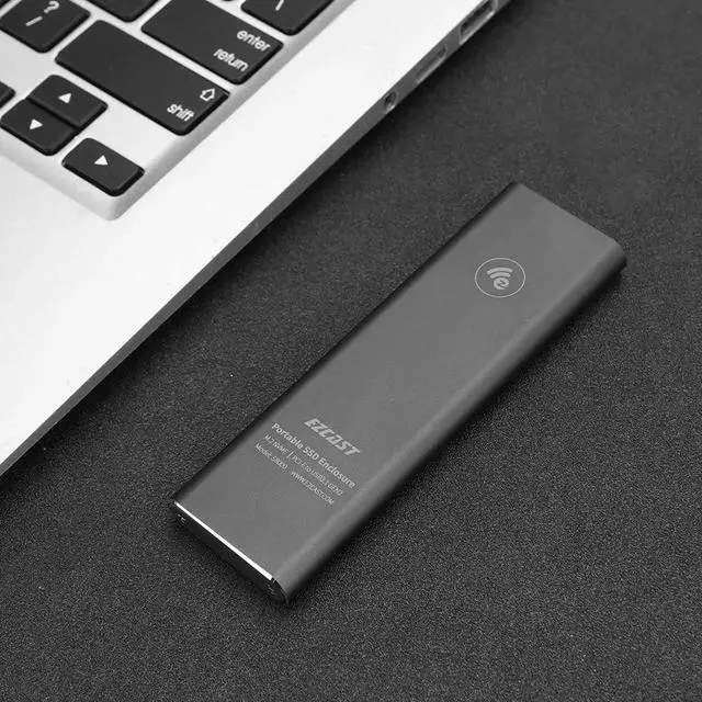 Alt view image 6 of 6 - M2 SSD Case NVME PCIe Enclosure M.2 to USB Type C 3.1 GEN2 M Key Adapter support for Windows /for Mac OS