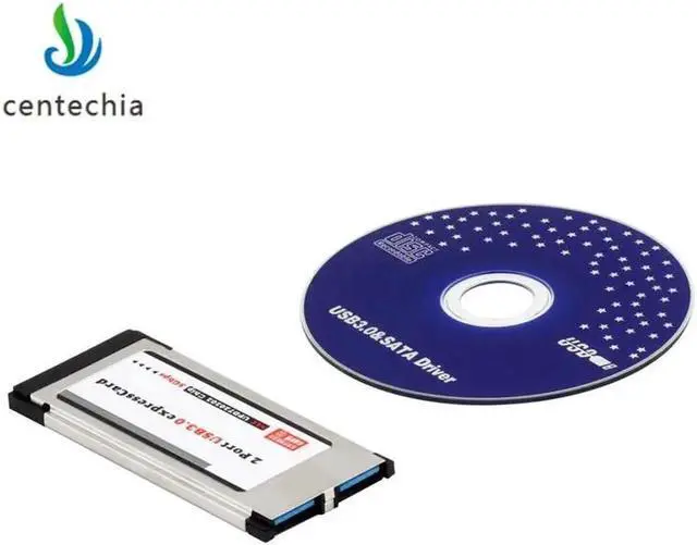 Main image of Express Card Expresscard to USB 3.0 2 Port Adapter 34 mm Express Card Converter 5Gbps Transfer rate