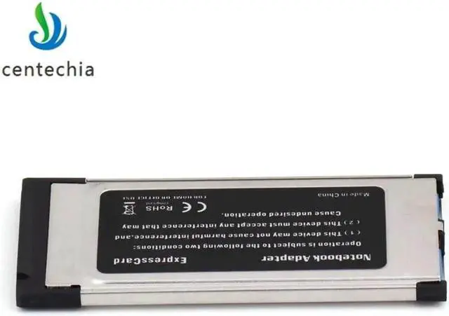 Alt view image 3 of 5 - Express Card Expresscard to USB 3.0 2 Port Adapter 34 mm Express Card Converter 5Gbps Transfer rate