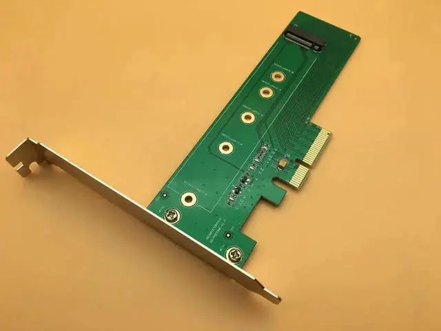 Alt view image 5 of 5 - M.2 NVMe SSD NGFF to PCIE X4 Adapter Convert Card M Key Interface Hard Drive SSD Expansion Card Converter
