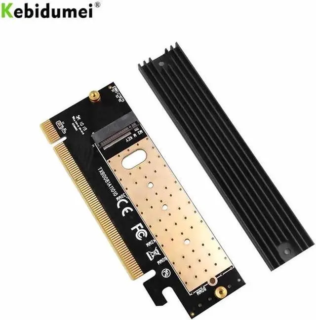 Alt view image 4 of 6 - M.2 NVMe SSD NGFF TO PCIE 3.0 X16 X4 Adapter M Key Interface Expansion Card Add On Card Full Speed Support 2230 to 2280 SSD