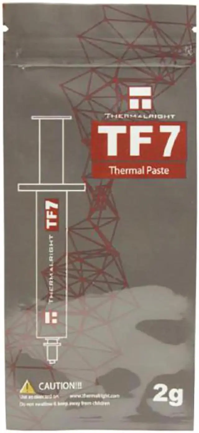 Alt view image 2 of 3 - Thermalright TF7 2g 12.8 W/m.k high-end thermal grease for CPU GPU cooler long life, non-conductivity and high heat transfer