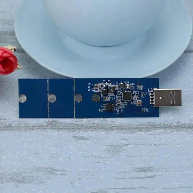 Alt view image 2 of 6 - USB 3.0 to NGFF M.2 SSD Adapter Card External Enclosure Case +Tool PCI Express M.2 Specification1.0 Supports SATA-based NGFF SSD