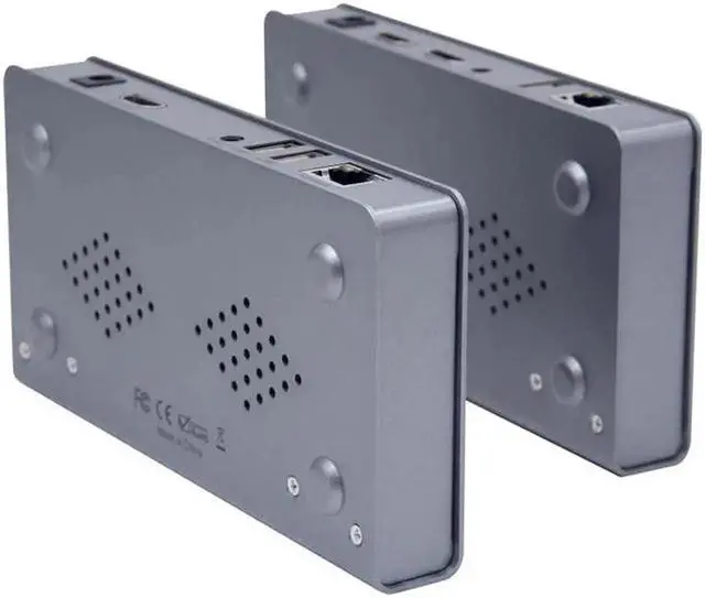 Alt view image 4 of 6 - 4K 120M KVM HDMI Extender By RJ45 Ethernet Cat5e Cat6 Cable Video Transmitter Receiver Support USB Mouse Keyboard Touch Screen