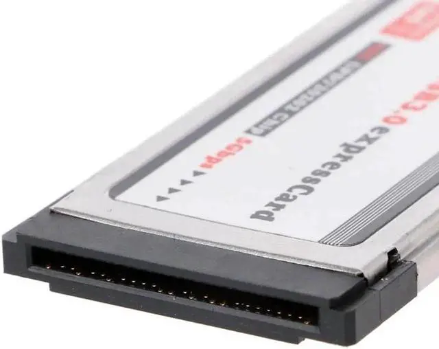 Alt view image 2 of 6 - High Speed PCI-E PCI Exprss To 2 Port USB 3.0 34 mm Expresscard Card Converter Adapter