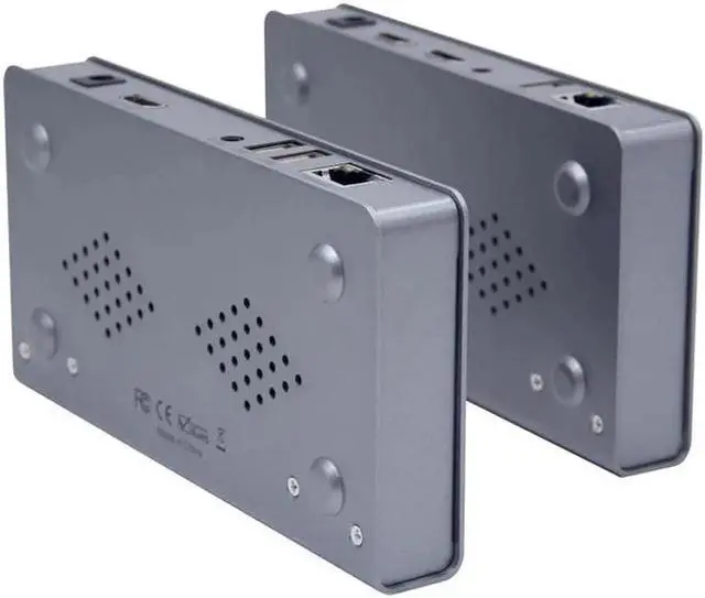 Alt view image 4 of 6 - 4K 120M KVM HDMI Extender By RJ45 Ethernet Cat5e Cat6 Cable Video Transmitter Receiver Support USB Mouse Keyboard Touch Screen