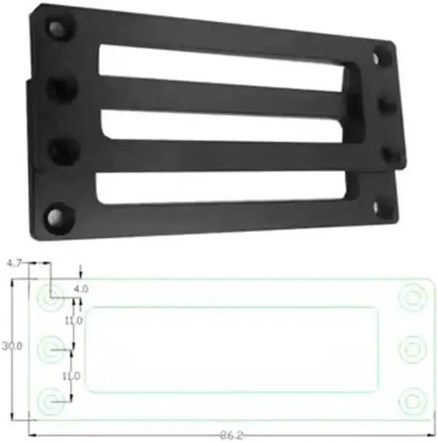 Alt view image 2 of 4 - SSD 2.5 inch hard drive bracket aluminum alloy material can be fixed on the chassis with screws for PC Hard Drive Enclosure
