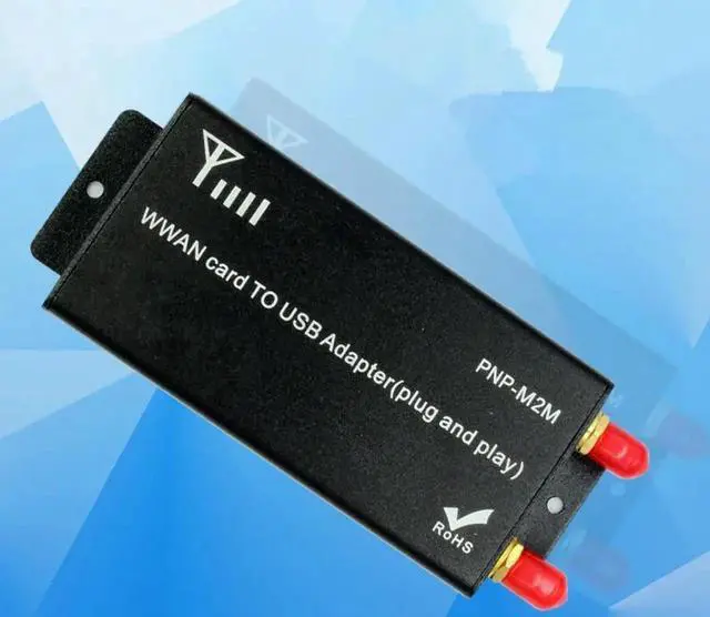 Alt view image 4 of 4 - Mini PCIe to USB 3G/4G Development Board M2M Industrial Grade MINI PCIE Adapter Box Adapter Card for WWAN card TO USB Adapter