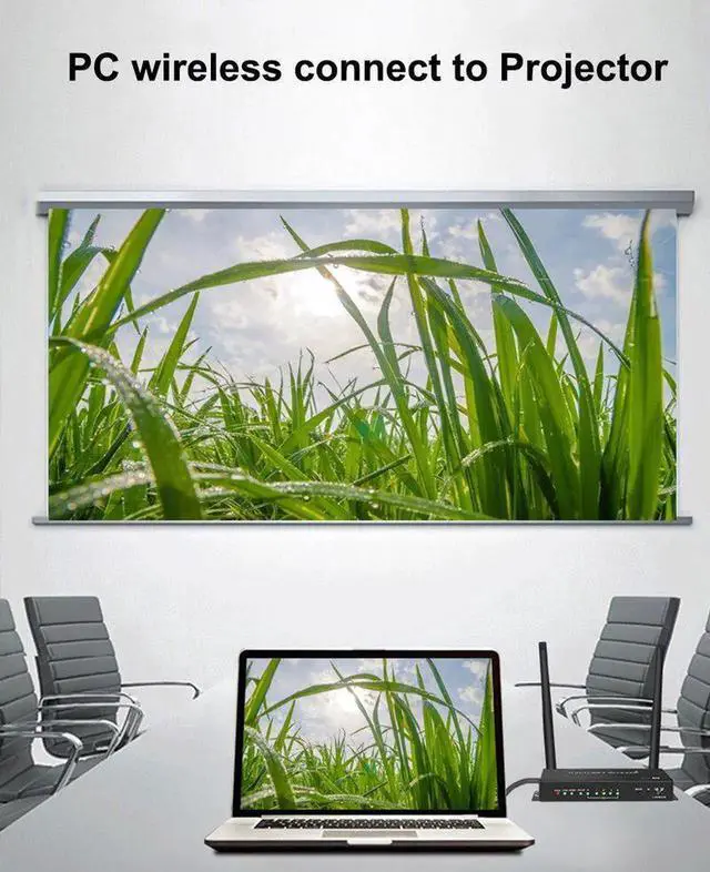 Alt view image 2 of 6 - 1080p 4K Wireless Transmission Display Adapter USB KVM HDMI Extender PC To TV Monitor Audio Video Transmitter and Receiver 100m