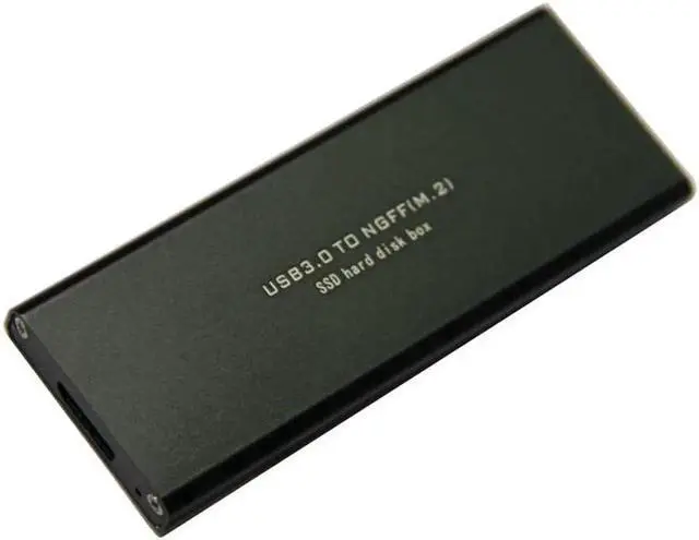 Alt view image 6 of 6 - HDD Enclosure M.2 USB Case M.2 SSD USB Adapter Hard Drive Enclosure USB3.0 to M.2 NGFF SATA Bus SSD Box SSD External Case