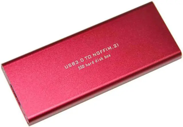 Alt view image 3 of 6 - HDD Enclosure M.2 USB Case M.2 SSD USB Adapter Hard Drive Enclosure USB3.0 to M.2 NGFF SATA Bus SSD Box SSD External Case