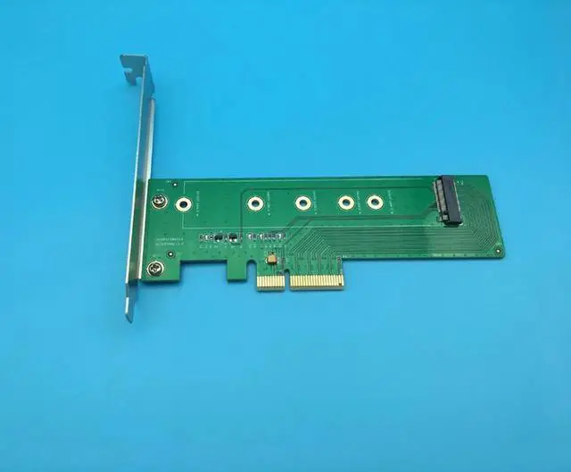Alt view image 6 of 6 - M.2 PCIe 4 Lane SSD to PCIe 3.0 x4 Adapter PCIE x4 to NVMe/M.2 NGFF (M Key) Card