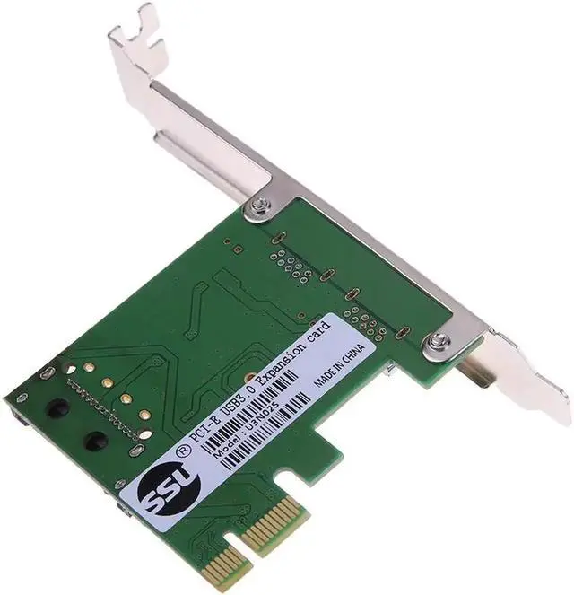 Alt view image 4 of 6 - PCI-E Express x1 to 2-Port USB 3.0 Controller Card Adapter Hub 5Gb/s Super speed PCIE Expansion Card for computer