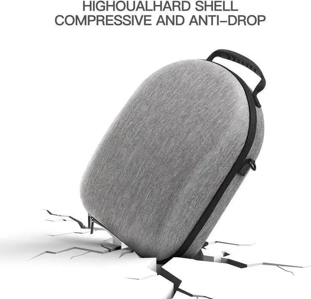Alt view image 3 of 7 - Travel Carrying Case for Quest 3 VR Glasses Gaming Headset Controllers