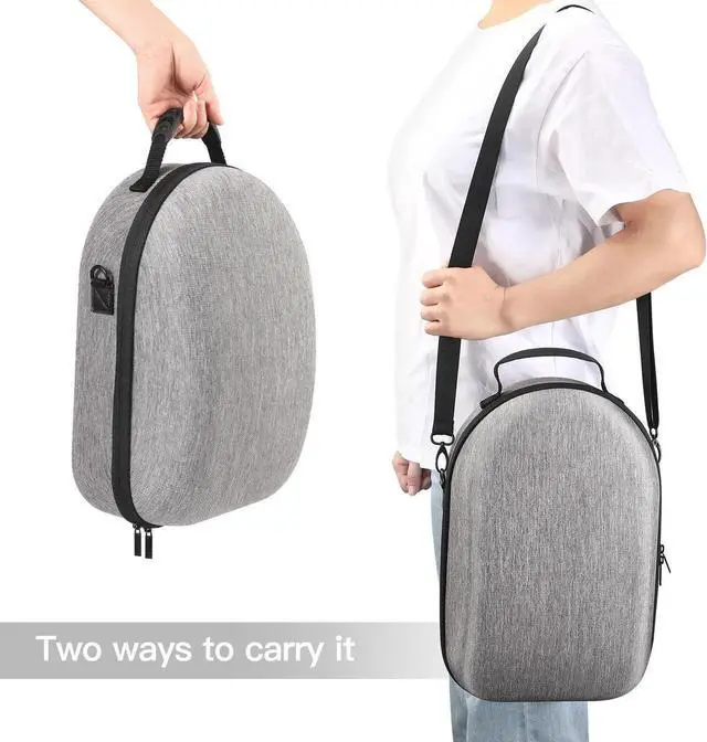 Alt view image 7 of 7 - Travel Carrying Case for Quest 3 VR Glasses Gaming Headset Controllers