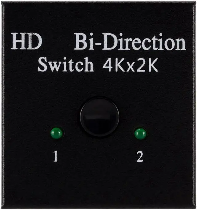 Alt view image 4 of 6 - HDMI-compatible Splitter 4Kx2K Switch KVM Bi-Direction 1x2/2x1 HDMI-compatible Switcher Support 4K FHD Ultra 1080P for Projector