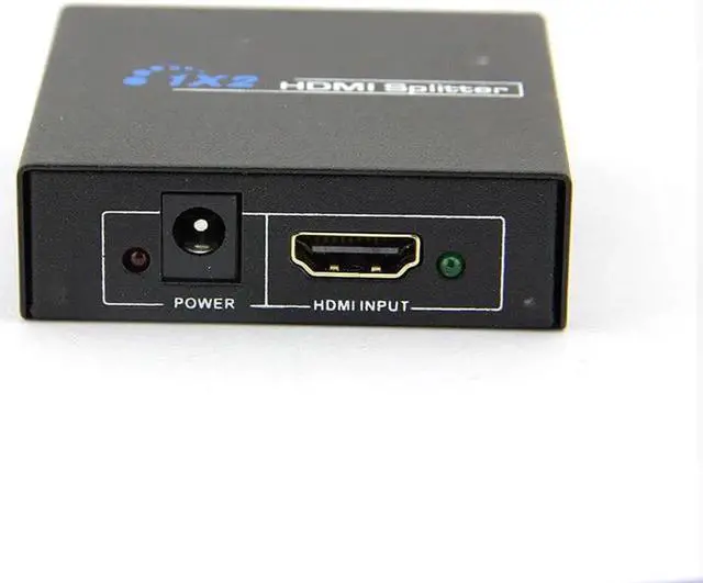 Alt view image 3 of 6 - Aomoproing HDMI-compatible Splitter Full HD 1080p Video HDMI Switch 1 in 2 Out Amplifier Dual Display For HDTV DVD PS3 Xbox HDMI -02