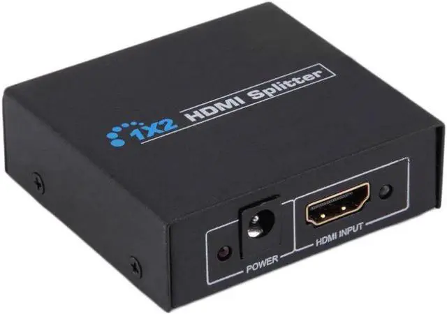 Main image of Aomoproing HDMI-compatible Splitter Full HD 1080p Video HDMI Switch 1 in 2 Out Amplifier Dual Display For HDTV DVD PS3 Xbox HDMI -02