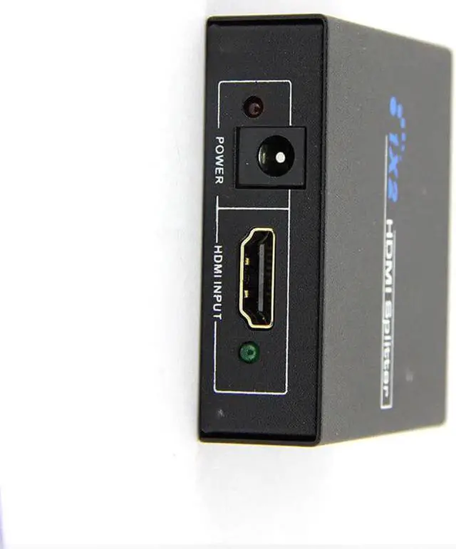 Alt view image 2 of 6 - Aomoproing HDMI-compatible Splitter Full HD 1080p Video HDMI Switch 1 in 2 Out Amplifier Dual Display For HDTV DVD PS3 Xbox HDMI -02