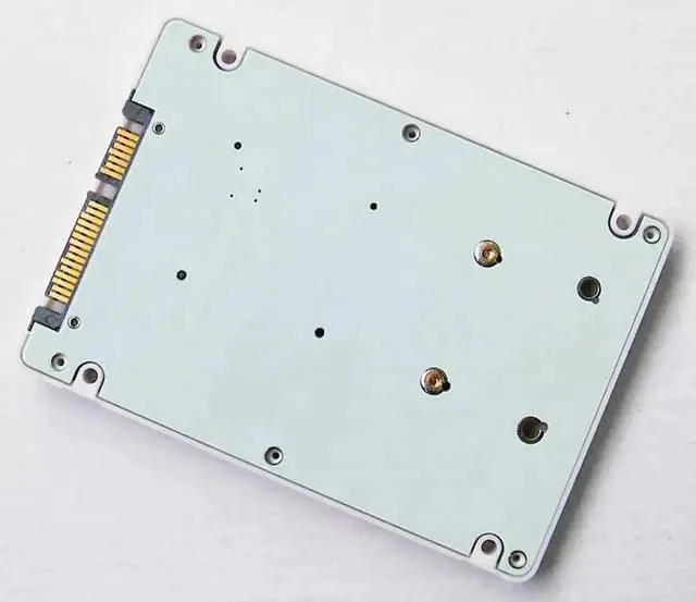 Main image of 2.5" SATA to mSATA Adapter card,2.5" SATA to Mini PCI-E mSATA SSD Adapter card with case,9.5mm thickness